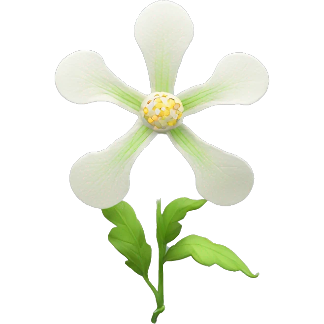 skeleton flower emoji