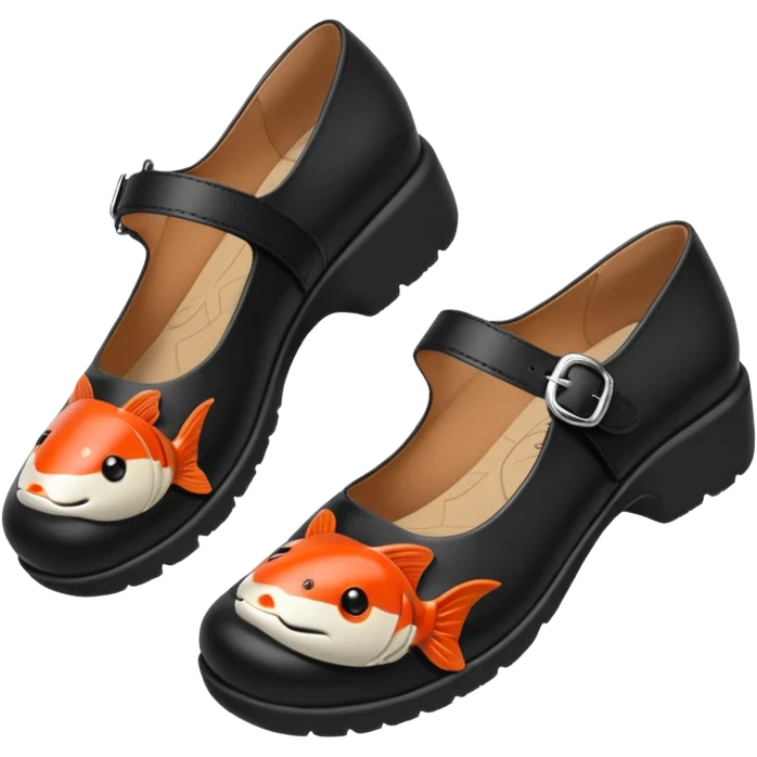 Koi footwear brand Mary Jane shoes emoji