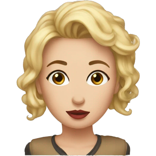 Kissy missy emoji