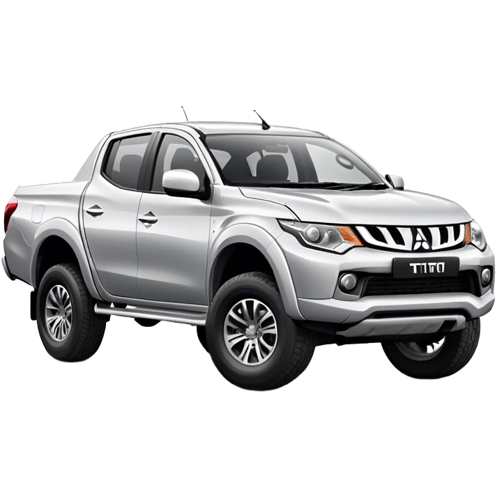 Mitsubishi Triton - Mitsubishi (Model Year: 2023) (Iconic colour: Silver) emoji