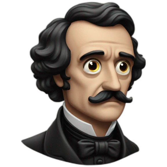 edgar allan poe hush emoji
