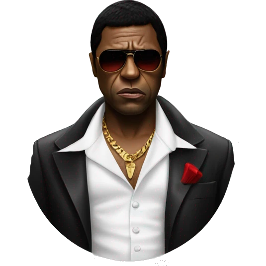 Scarface movie cover art  emoji