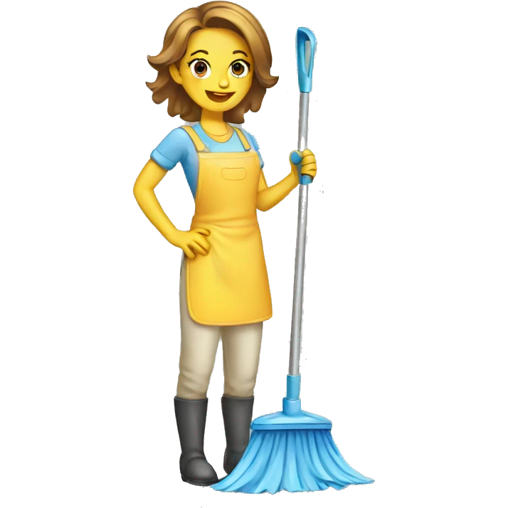 cleaning emoji