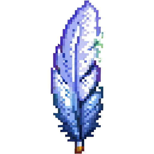 a small feather that describes the word tenderness emoji