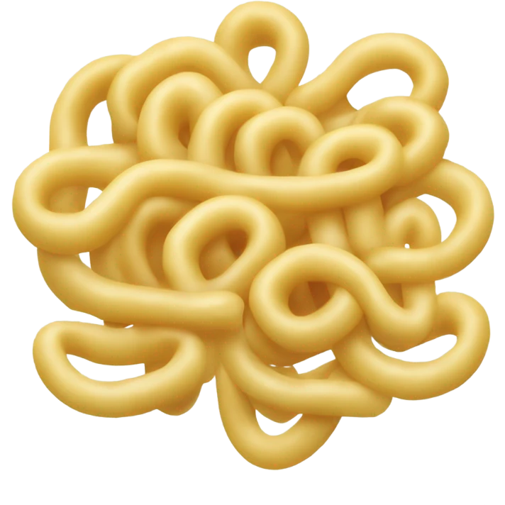macaroni noodle emoji