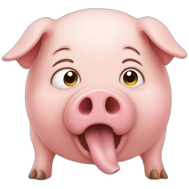 pig fart emoji