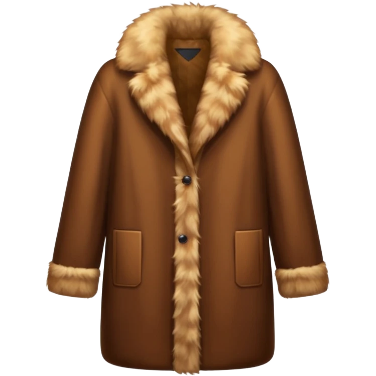 
fur coat emoji