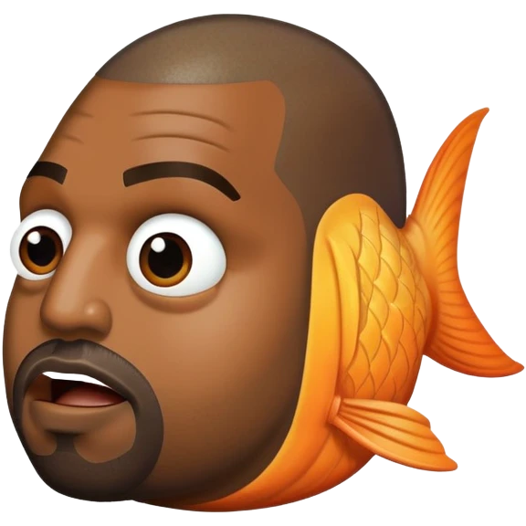 Kanye gay fish  emoji