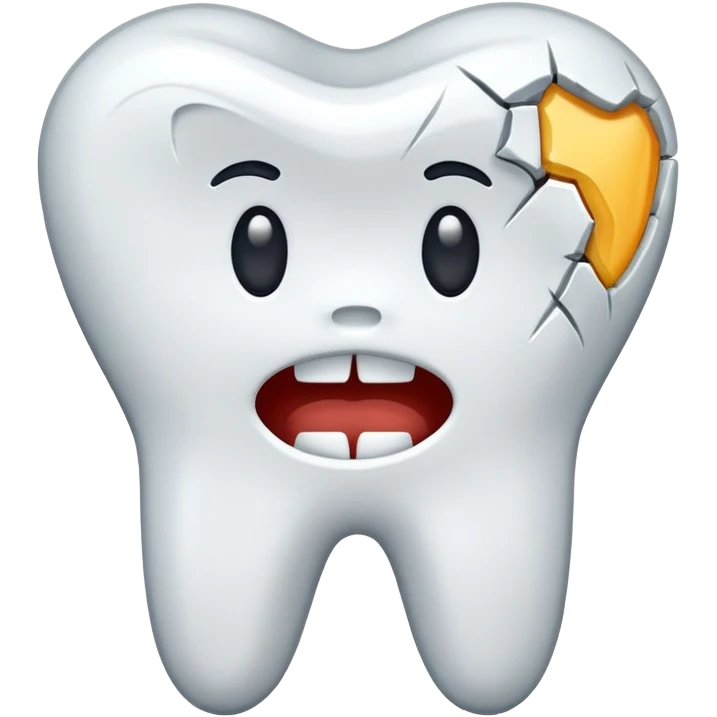 broken tooth emoji