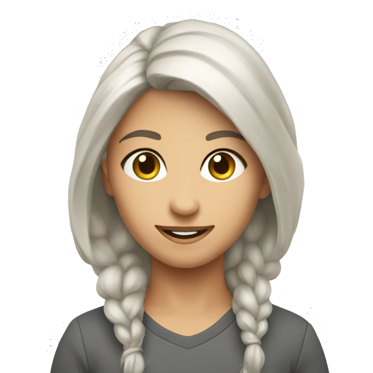 красивая девочка emoji