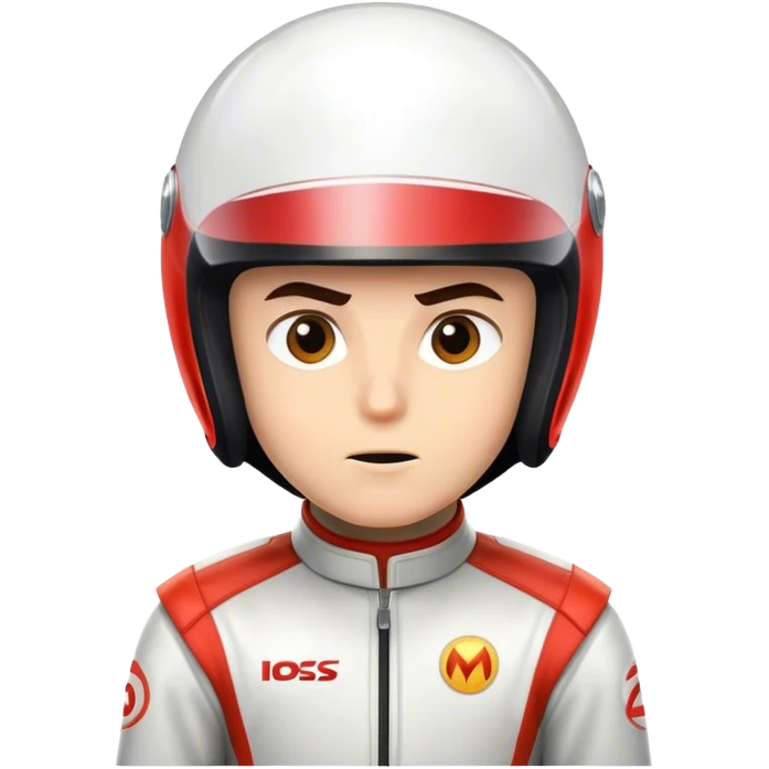 Speed racer emoji