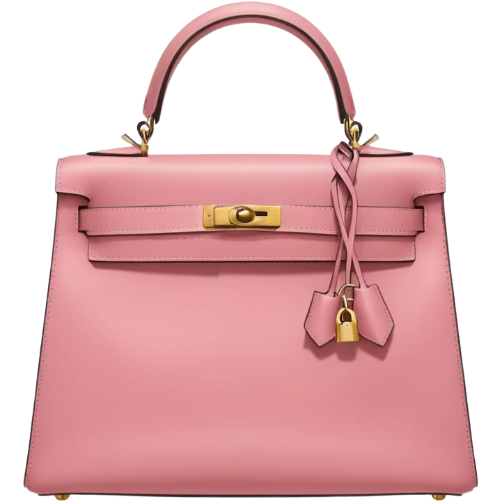 hermes kelly bag rose pink emoji