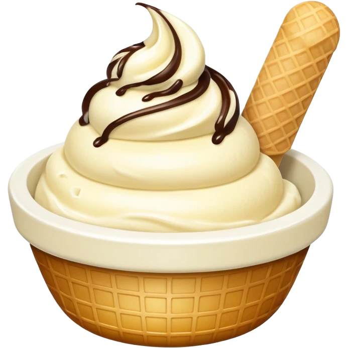 ice cream bowl emoji