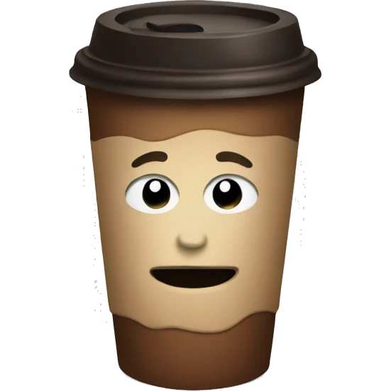 Christmas coffee emoji