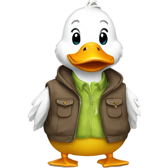Duck wear emoji