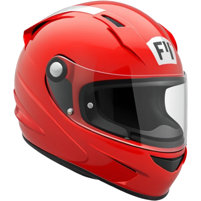 f1 helmet from side emoji