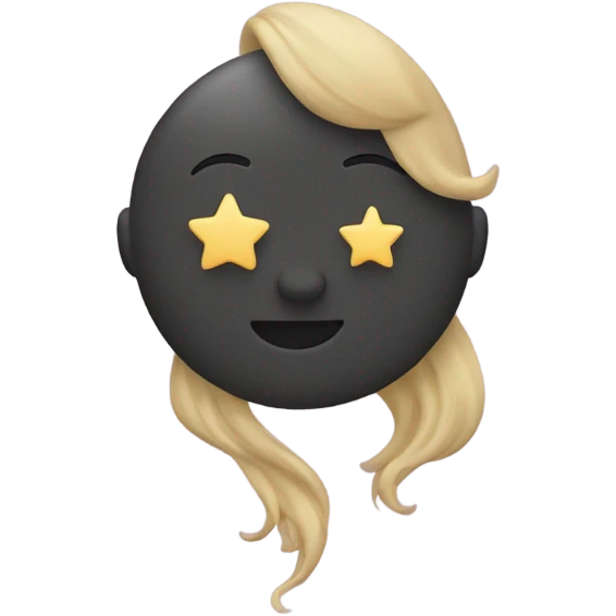 Love you to the moon and back emoji