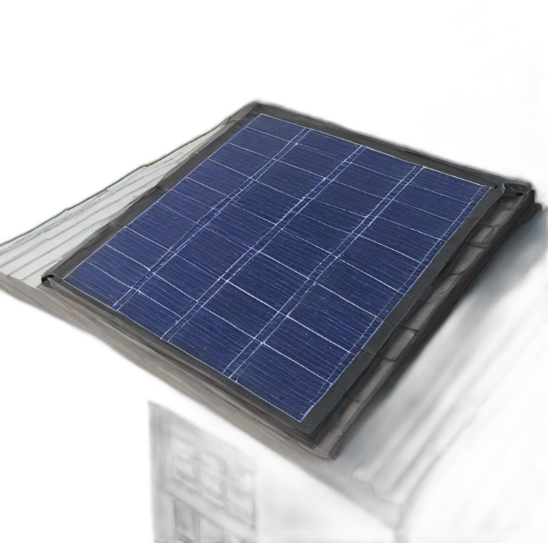 solar panel on roof emoji
