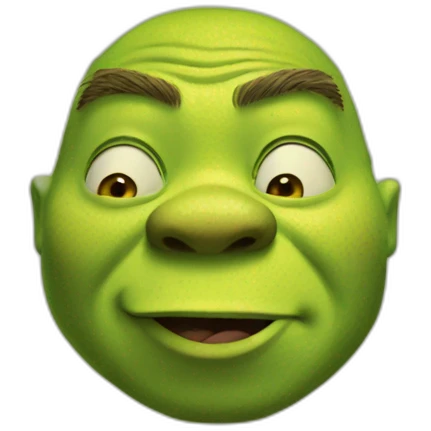 Shrek cring emoji