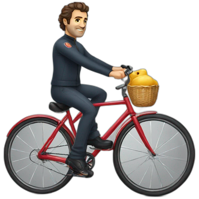 Alexandre Diard on bicycle emoji