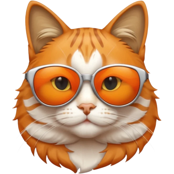 Cat in sunglasses emoji