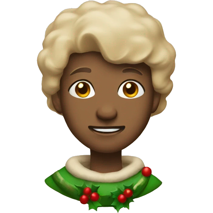 beige christmas emoji