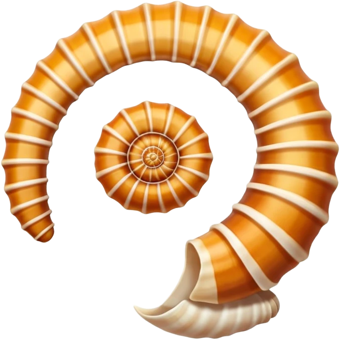 The seashell Armin found in the sea  emoji
