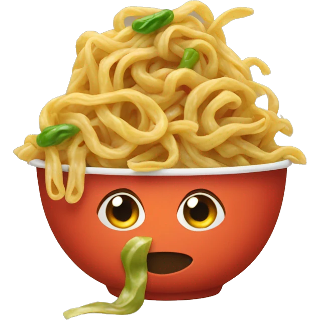 Spicy noodles emoji