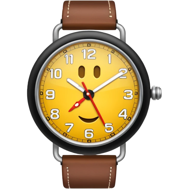 analog watch emoji