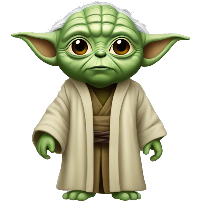 Yoda from Star Wars emoji