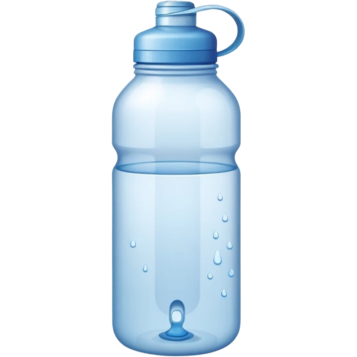 water bottle emoji
