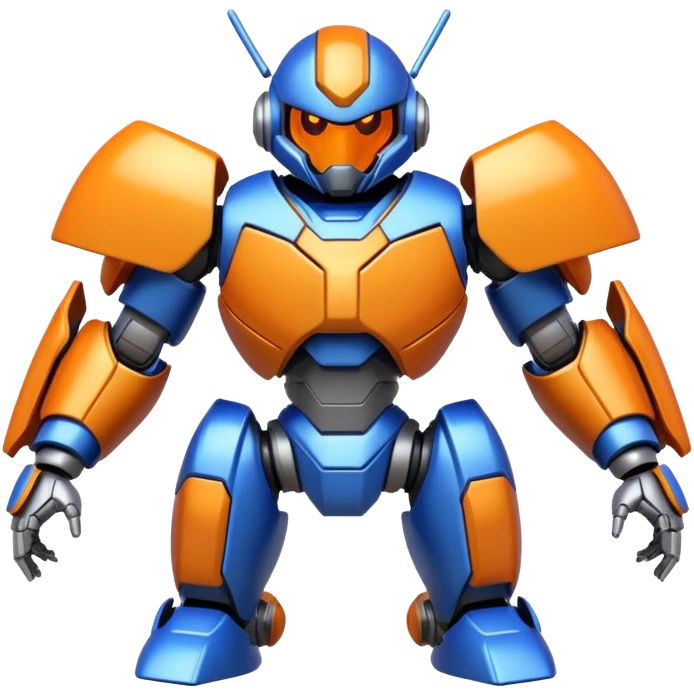 Futuristic Anime-styled Medabots Metabee emoji