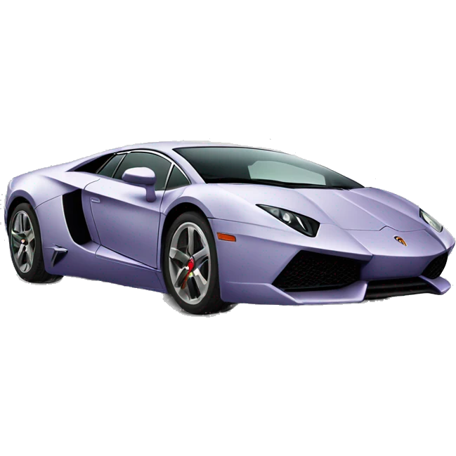 lamborgini car  emoji