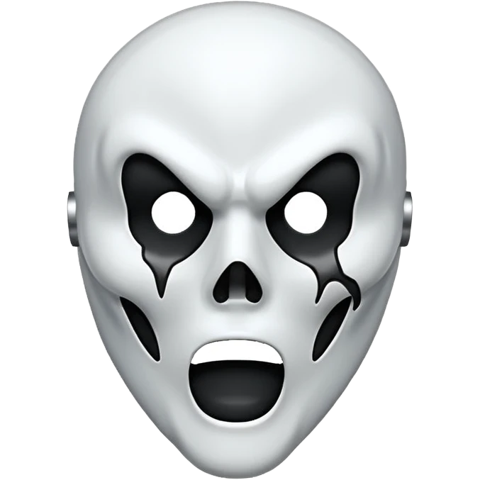 Scream mask  emoji