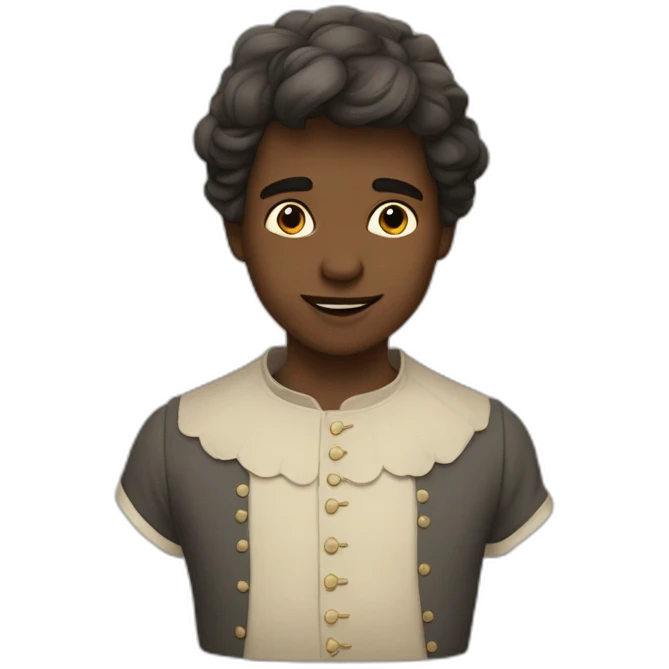 Garçon Métice beaugosse emoji