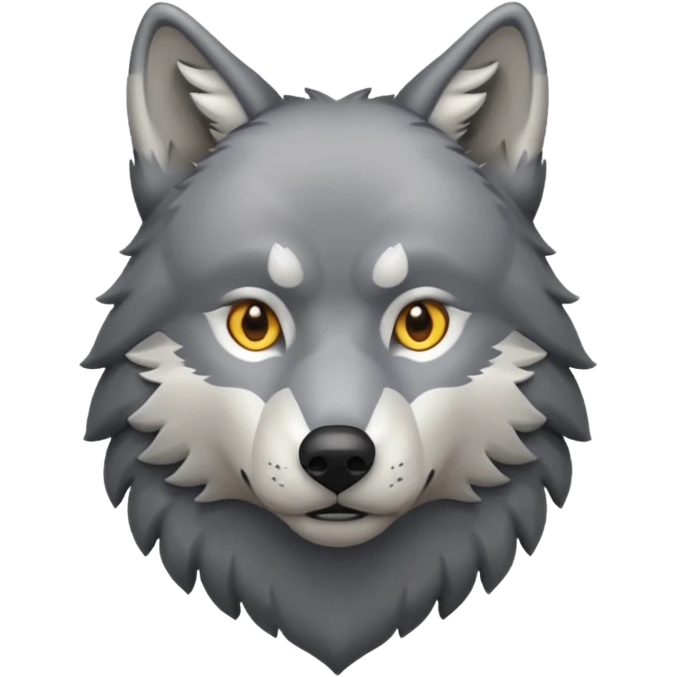 wolf ,full body. emoji
