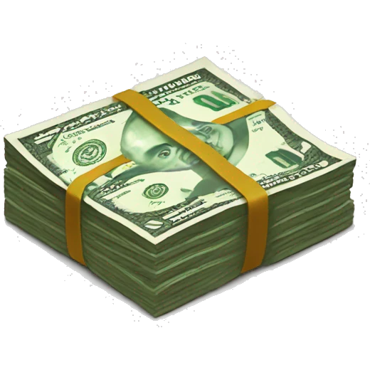 money pack with CZK logo clour included #1baeb6 emoji