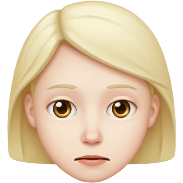 A awkward face  emoji