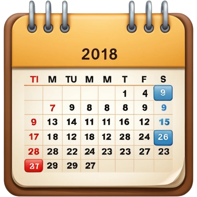 calendario emoji