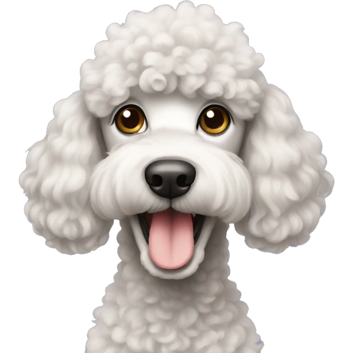 Poodle emoji