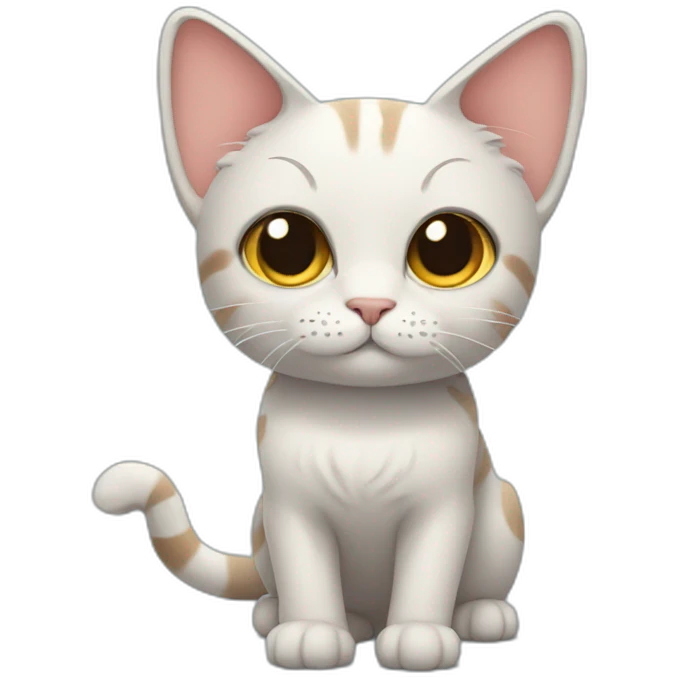 a cat with butterfly wings emoji