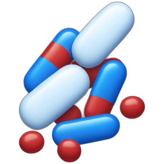 red and blue pills emoji