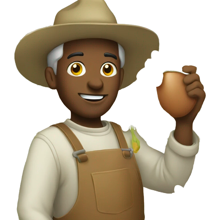 Bean picker emoji