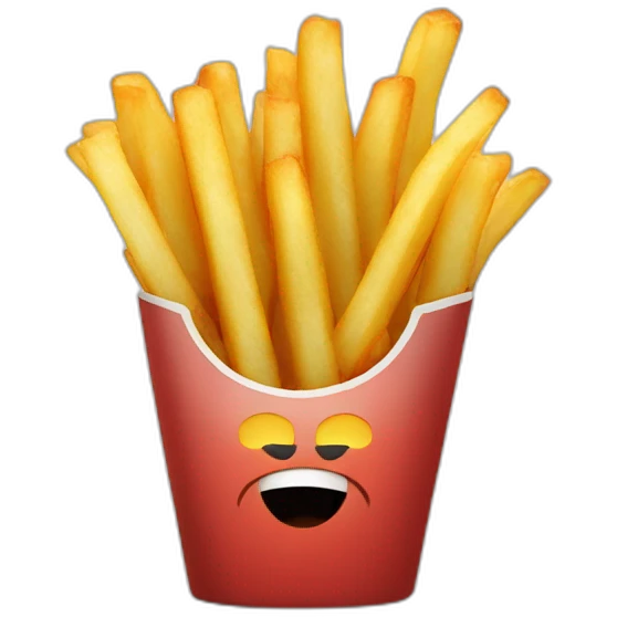 Belgian fries emoji