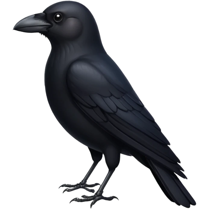Crow emoji