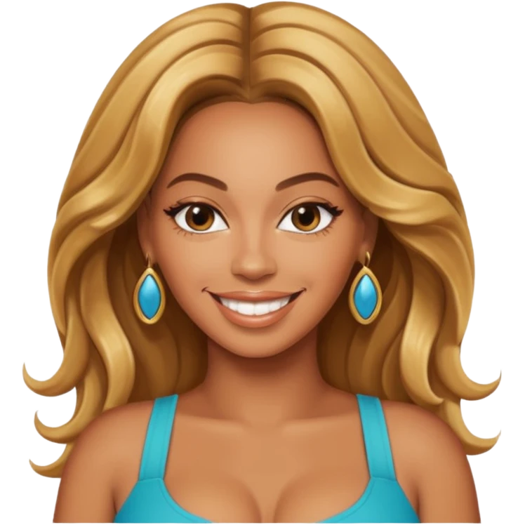 Beyonce just her face in newer photos emoji