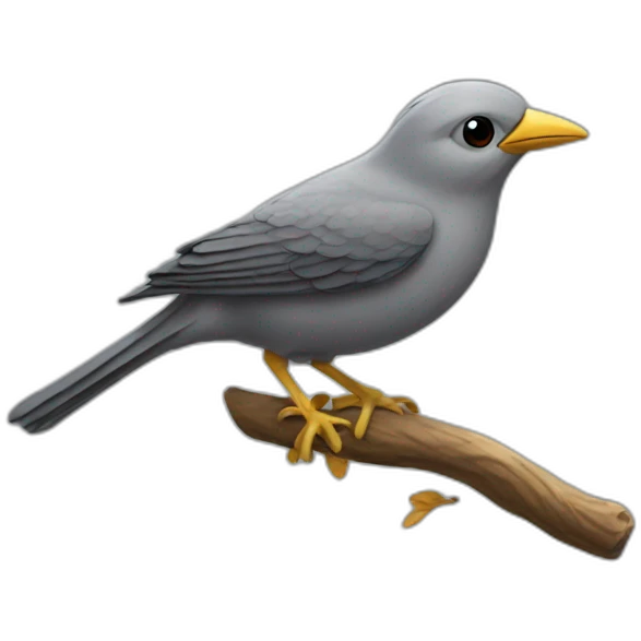 ash bird emoji
