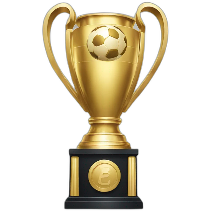 Champions league trophy emoji