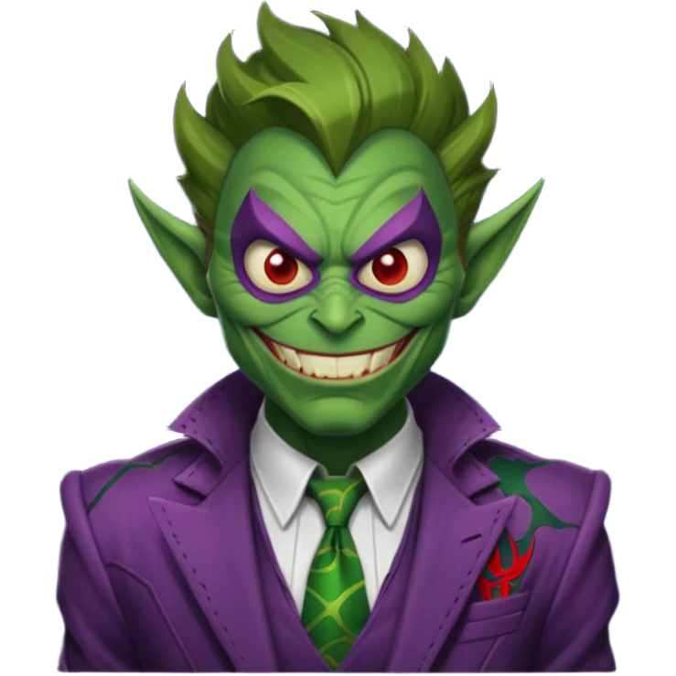 Green goblin's Spiderman  emoji