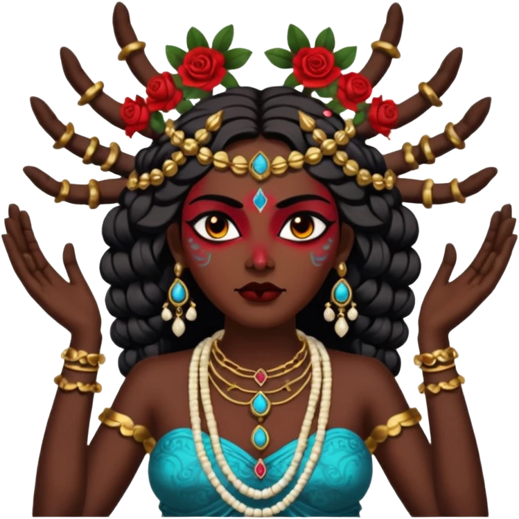 Hindu deity Kali Maa emoji emoji